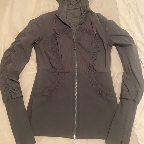 Lululemon reversible zip up hoodie - Picture 1 of 5